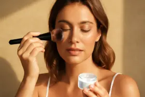Trucco leggero estivo: evita l’effetto lucido con questo trucchetto poco noto