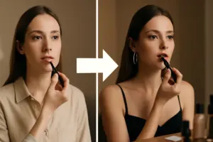 Come trasformare un look da giorno in uno da sera? Il passaggio semplice per essere pronta in pochi minuti