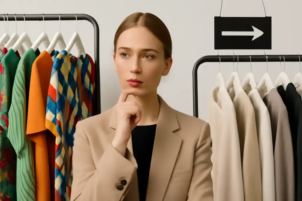 Come evitare di strafare con fantasie e colori? Il trucco dei professionisti per look equilibrati