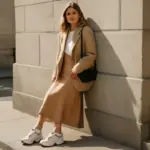 Sneakers chunky di tendenza: l’accostamento di capi che le valorizza senza rischiare effetto pesante su outfit femminili