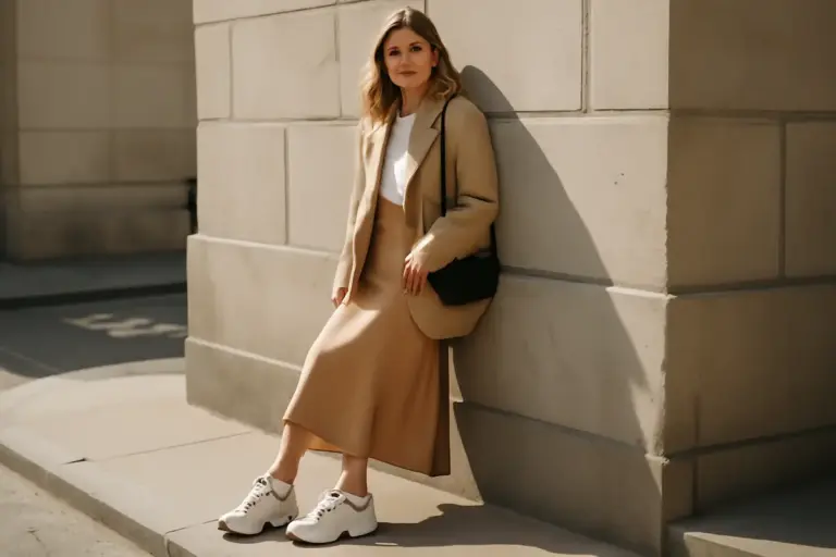 Sneakers chunky di tendenza: l’accostamento di capi che le valorizza senza rischiare effetto pesante su outfit femminili