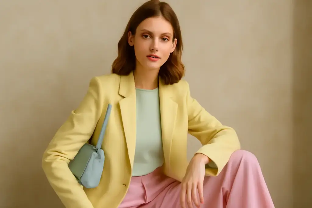 Abbinamenti colori pastello nel lookbook: segreti per non sembrare mai sbiadita
