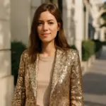 Paillettes di giorno: il trucco per indossarle con disinvoltura senza scivolare nel kitsch