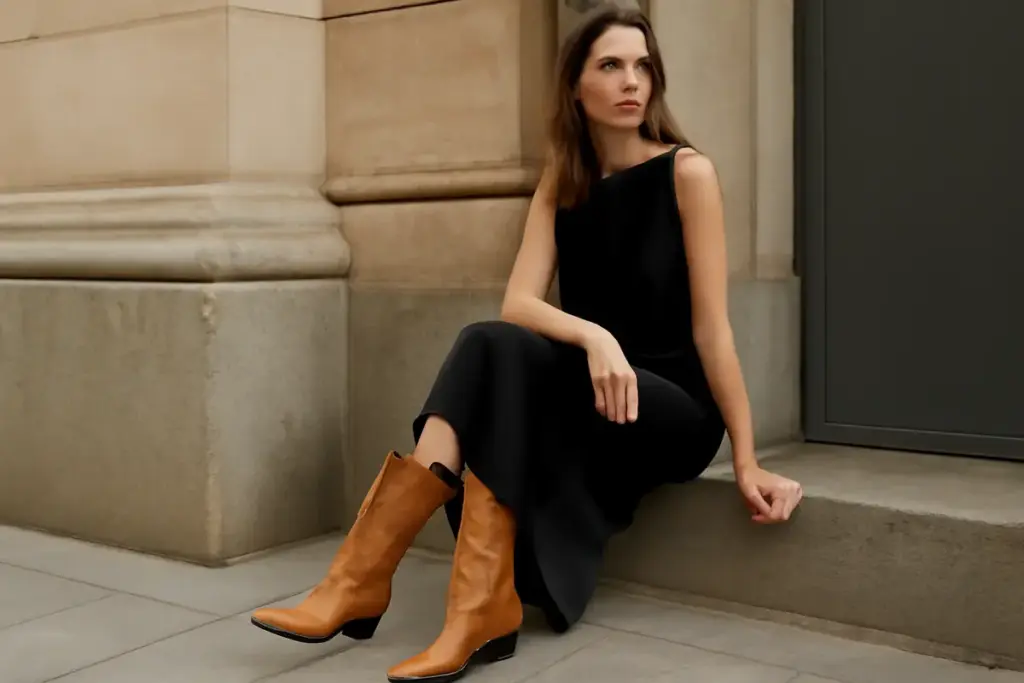 Stivali texani: perché sono tornati di moda e come abbinarli anche a vestiti eleganti?