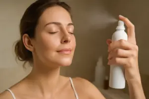 Acqua termale sul viso: come inserirla nella routine per ottenere una pelle luminosa