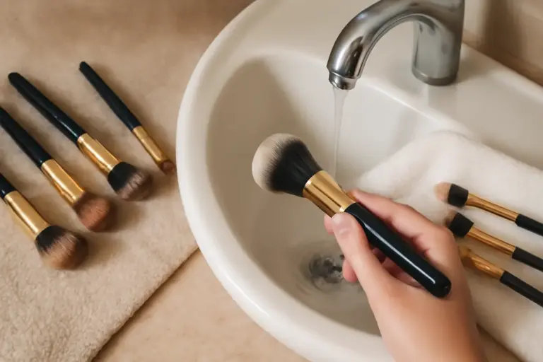 Pennelli trucco puliti: perché lavarli spesso cambia la resa del make-up?