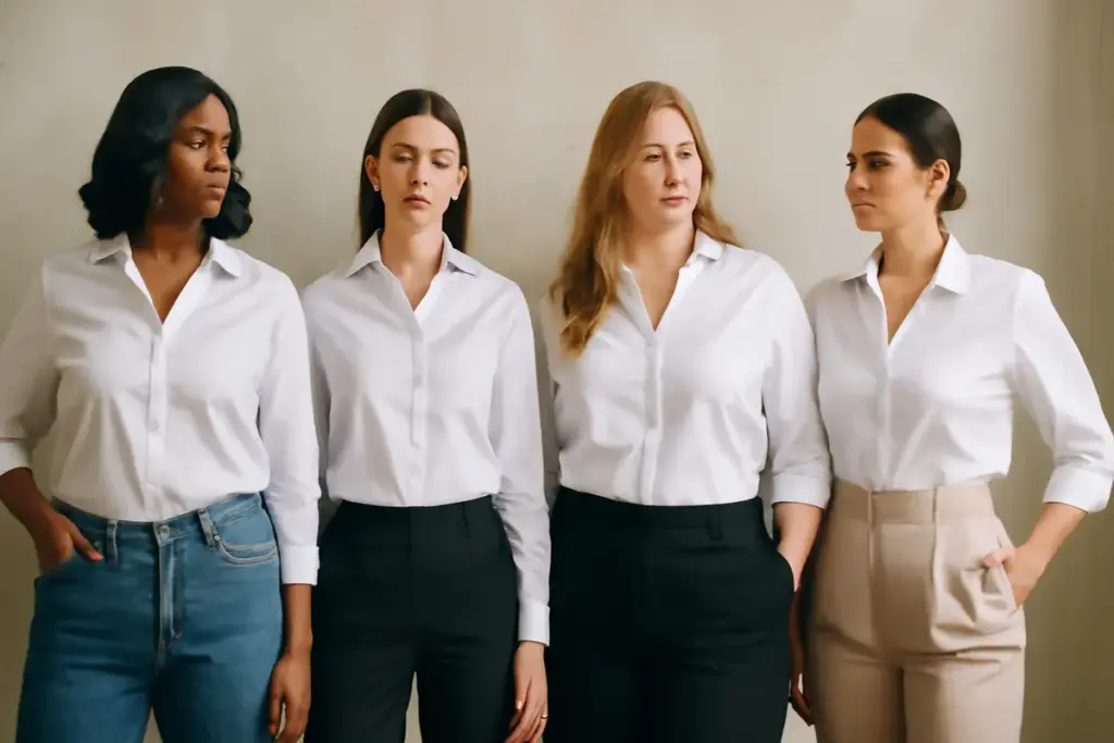 Camicia bianca classica: quale fit valorizza davvero ogni silhouette secondo le stylist?