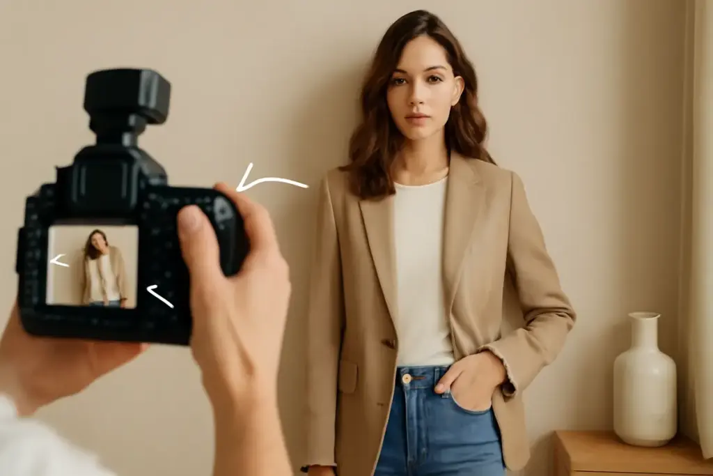 Come posare per il lookbook? Il dettaglio tecnico che cambia l’impatto delle tue foto
