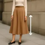 Scarpe basse e gonne midi: come evitare effetto “accorciato” grazie al gioco di proporzioni