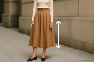 Scarpe basse e gonne midi: come evitare effetto “accorciato” grazie al gioco di proporzioni