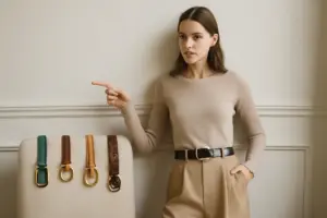 Come scegliere la cintura giusta per ogni look? L’accorgimento che definisce la silhouette