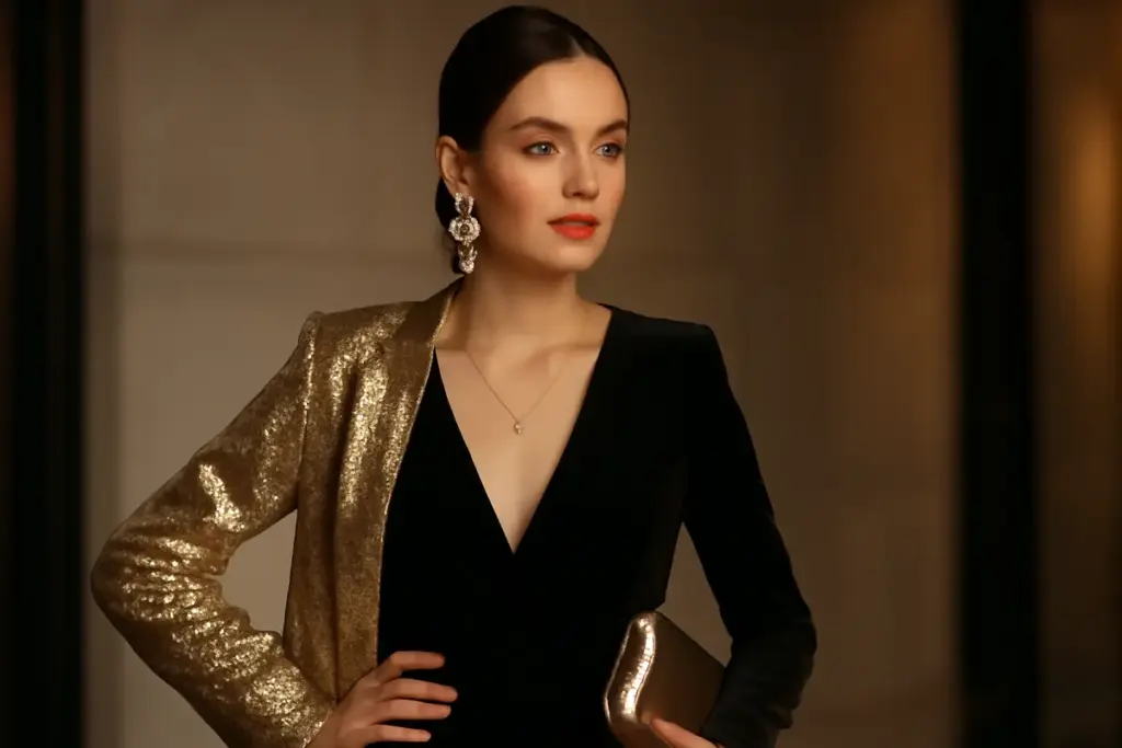 Lookbook per eventi serali: trucchi di abbinamento che fanno brillare anche il nero