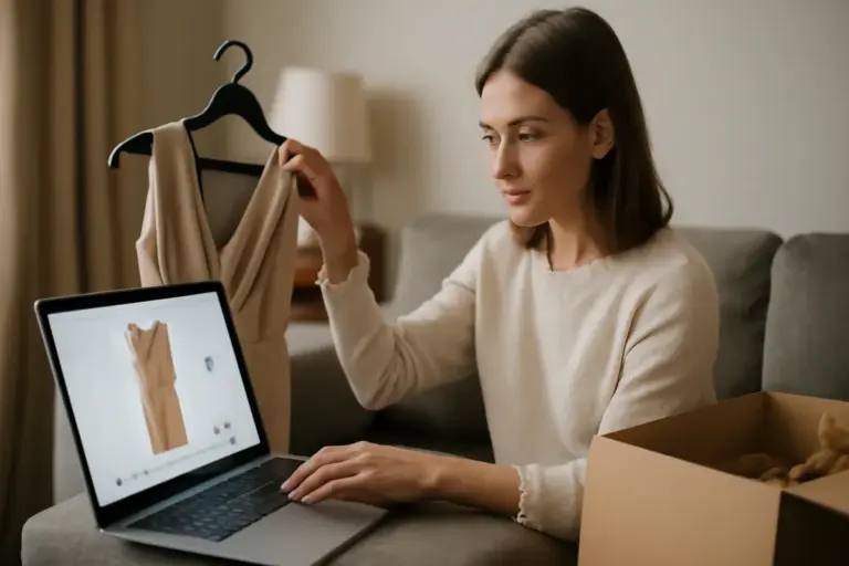 Trovare vestiti eleganti online senza provarli: la mossa per evitare resi frequenti