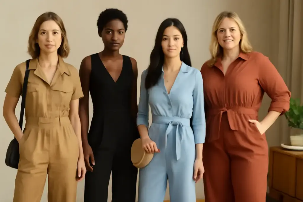 Tute jumpsuit femminili: come sceglierle per valorizzare ogni silhouette con l’abbinamento che convince le stylist